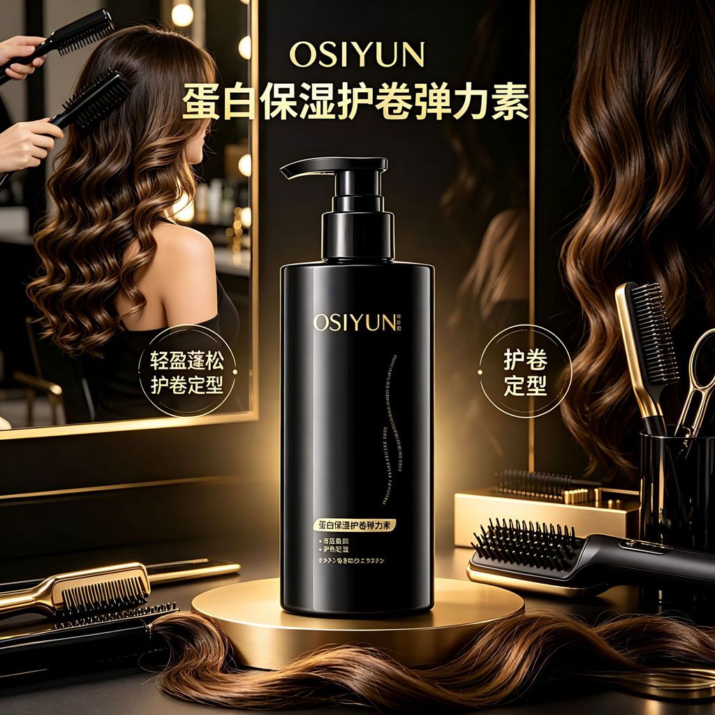 Osiyun Protein Moisturizing Roll Elastin Fluffy จัดแต่งทรงผมยาวนานขนสัตว์ม้วนหลังจาก Perm Roll Conditioner26081806