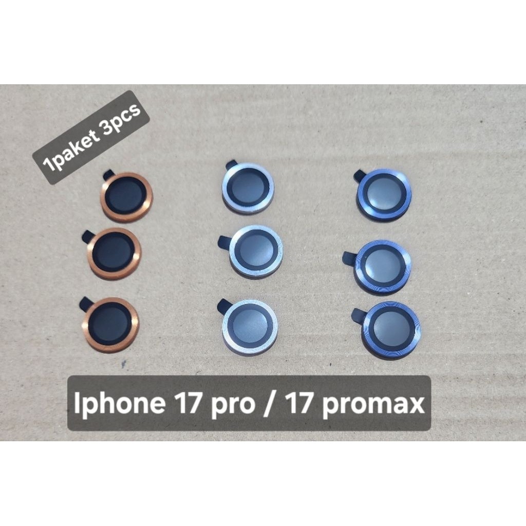AT - CAMERA RING REAR CAMERA PROTECTOR IPHONE 17 PRO IPHONE 17 PROMAX