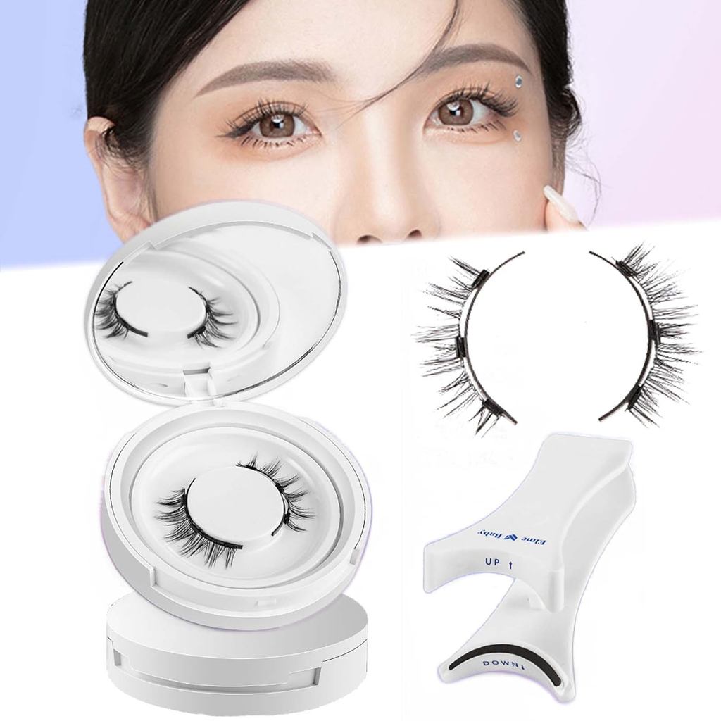 Enjuvie Magnetic Eyelashes, Magnetic Eyelashes with Applicator, 2024 ใหม่ Magnetic Lashes พร้อม Appl