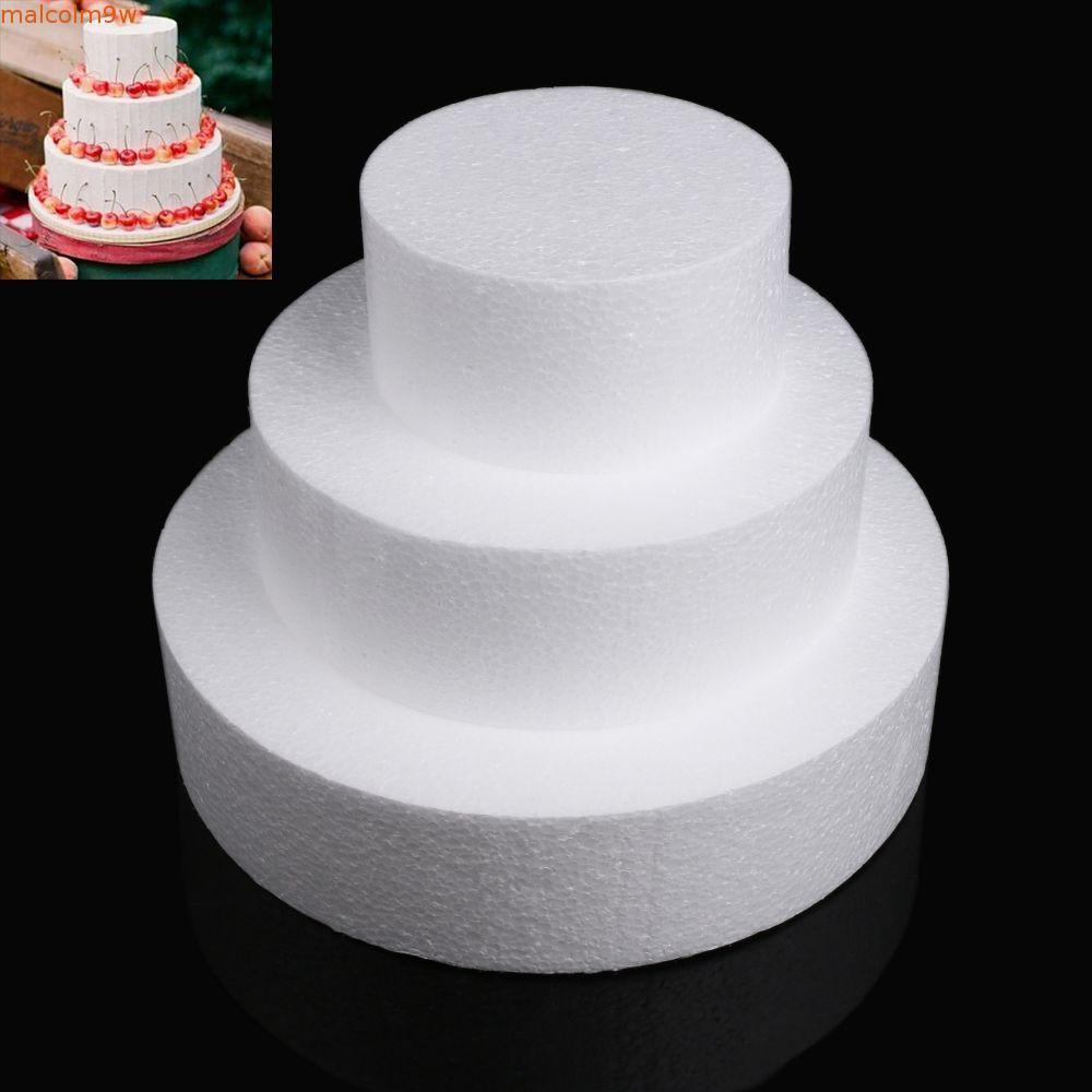 SCOPE เค้ก Dummy Modelling DIY 4/6/8 นิ้วรอบ Mould Party Polystyrene โฟม