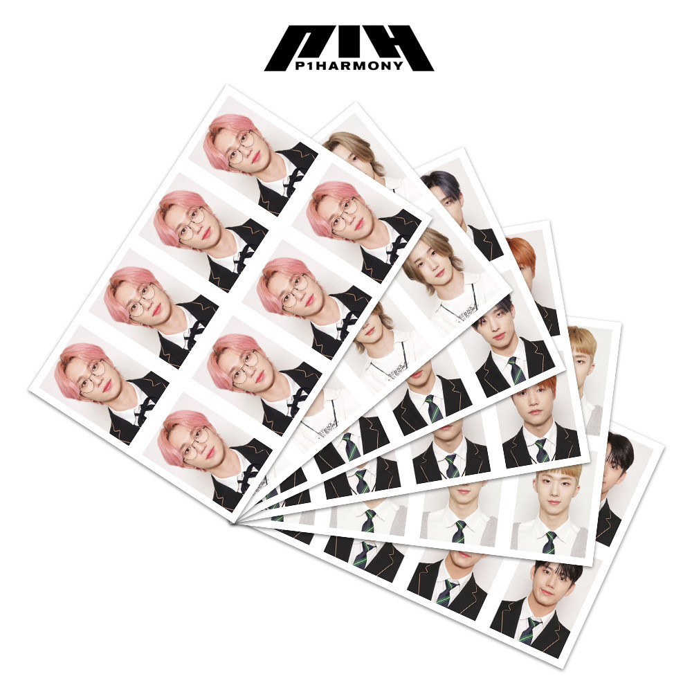 P1Harmony สินค้าเอกสารภาพถ่าย 3 ซม.ภาพ Killin It Passport Photo P1ece