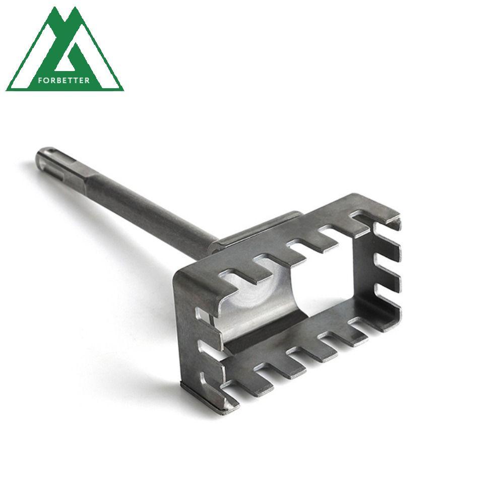 FORBETTER เครื่องตัดรูสี่เหลี่ยม, Punch Slotting Square Socket Puncher, Square-handle 4 Pits Round-h