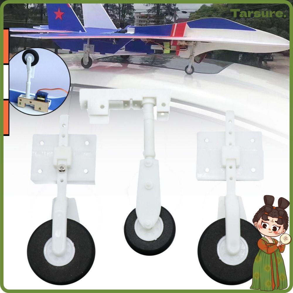 TARSURETH RC เครื่องบิน Landing Gear, พวงมาลัย DIY SU27 ชุดประกอบ, ของเล่น KT Board Quadcopter อุปกร