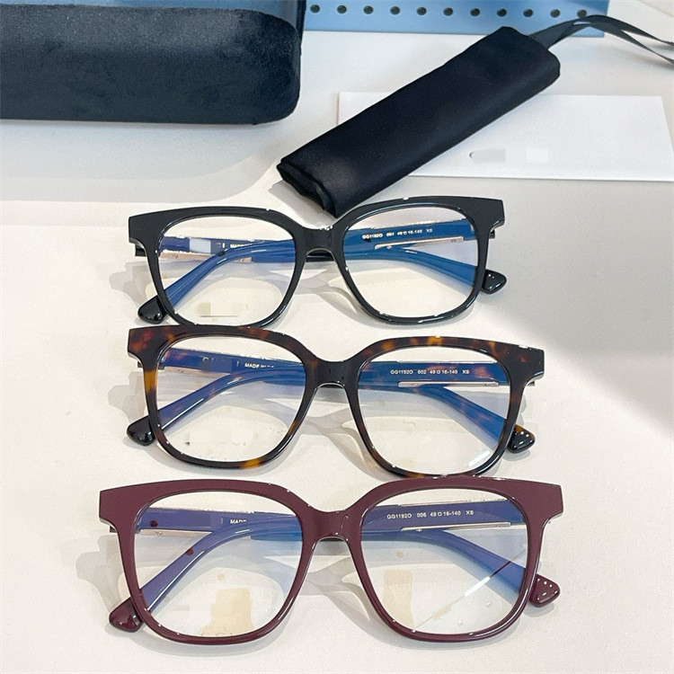 OHT9 GG.C New plain eyeglass frames, fashionable square frames, can be fitted with prescription lens