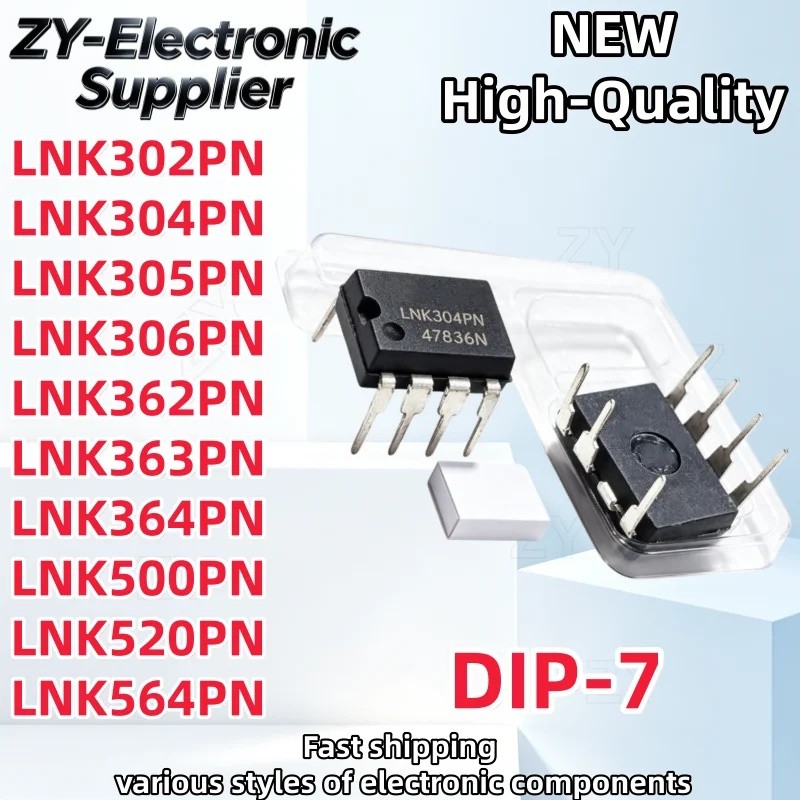 1-5PCS LNK302PN LNK304PN LNK305PN LNK306PN LNK362PN LNK363PN LNK364PN500PN LNK520PN LNK564PN ชิป DIP