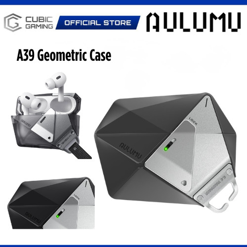 AULUMU A39 Geometric เคสป้องกันสําหรับ Pro 3 Lock & Lanyard Case