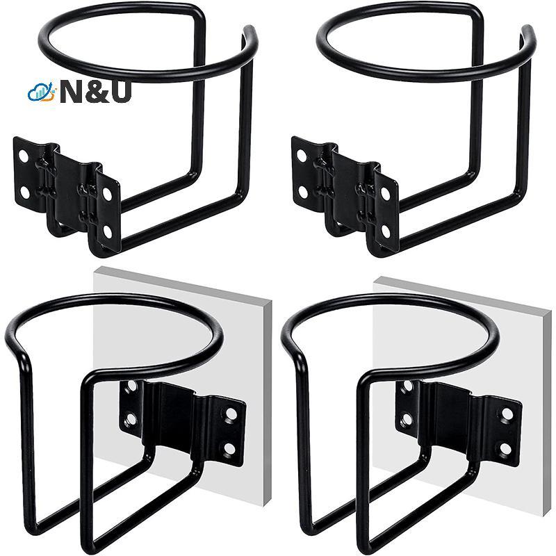 N&U 1 PC สแตนเลสสตีลเรือแหวนถ้วย Universal ผู้ถือเครื่องดื่มสําหรับ Marine Yacht Tru RV รถอัตโนมัติ