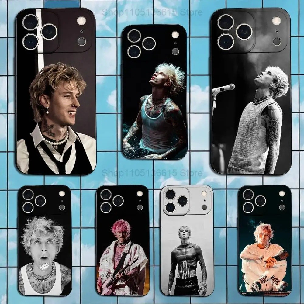 TP-1 MGK M-Machine-GUN K-Kelly Case สําหรับ iPhone 17,18 16,15,14,13,12,11 Air,Plus,Pro Max,XS,X,XR,
