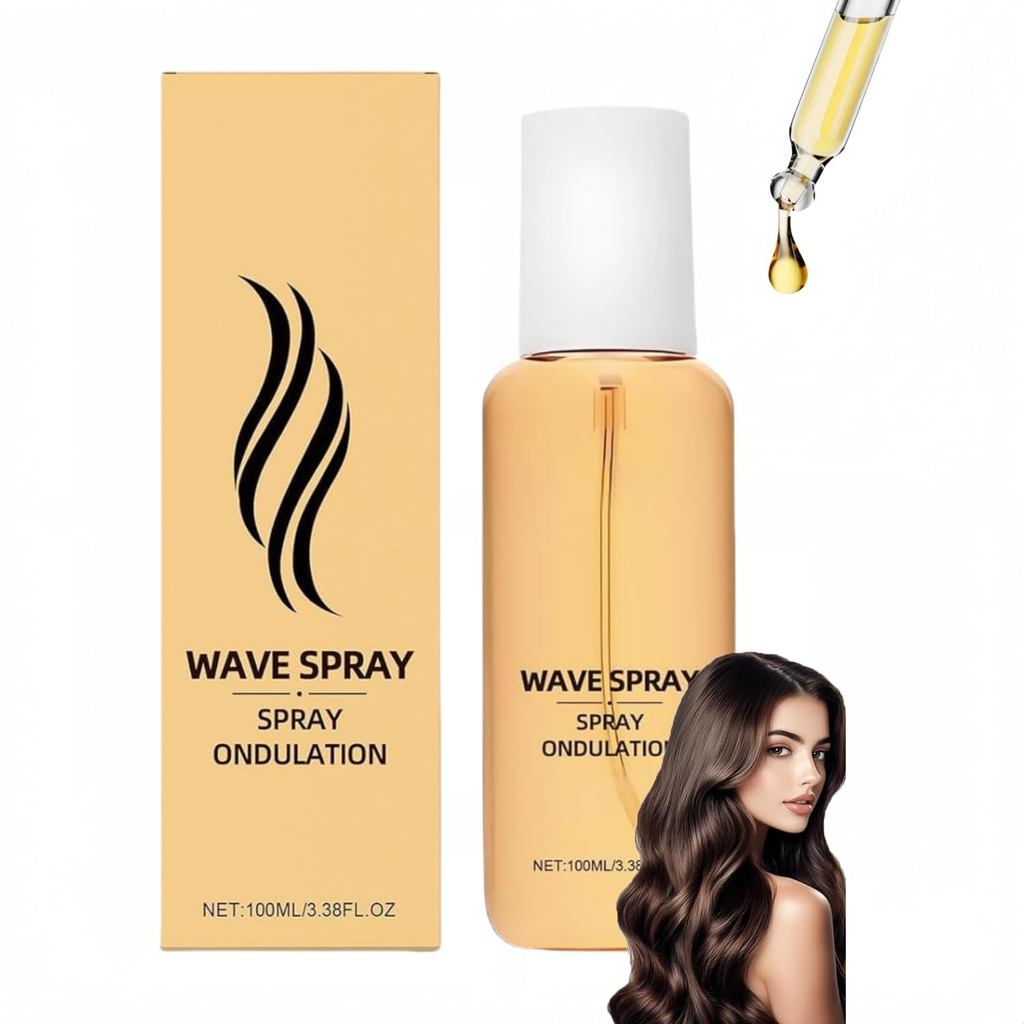 Curl Setting Spray Texture Shaping Moisturizing Hold Beautiful Hair Stying Spray 100ml (1 ชิ้น) ZXTT