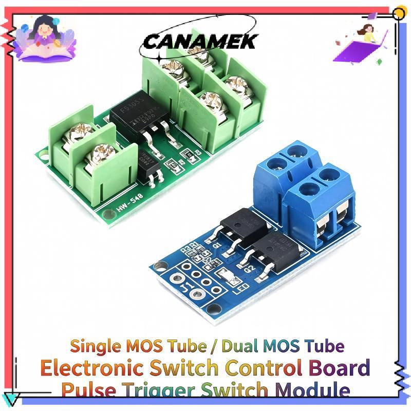 [CANAMEK] Pulse Trigger DC Control MOSFET Switch บอร์ดควบคุมประสิทธิภาพสูงสําหรับวิศวกรรมไฟฟ้าการสอน