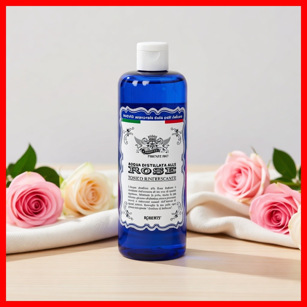 [aqua alle rose] Roberts Rose Water Toner, 400ml, 1pc / Rose Water Toner / สูตรบางเบา โดย Daily Touc