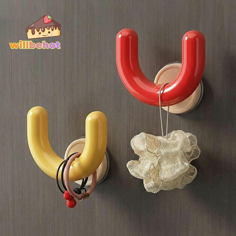 [Willbehot-t] Dopamine ที่วางรองเท้าแตะแบบดูดมัลติฟังก์ชั่น U-Shaped Moisture-Proof Ra สําหรับที่เก็บห้องซักผ้าในห้องน้ํา [ใหม่]