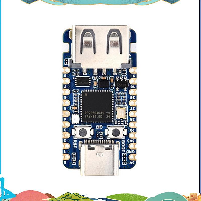 RP2350-USB-A RP2350A USB Mini Development Board 2Mb Flash Core Board โปรแกรมอินเทอร์เฟซ USB Demo Boa