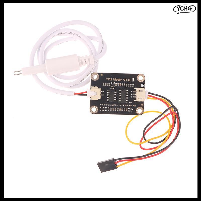 YCG TDS Sensor เซ็นเซอร์การนําไฟฟ้าสําหรับการตรวจจับของเหลวโมดูลตรวจสอบคุณภาพน้ํา DIY TDS Online Mon