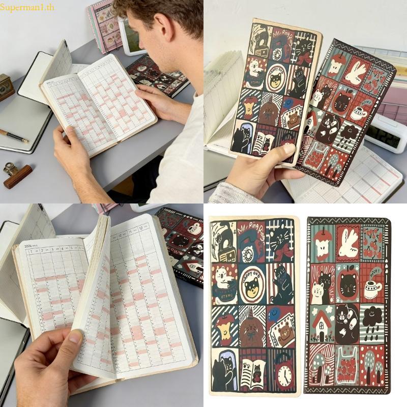 ที่ดีที่สุด 2026 Yearly Organizer Notebook Time Management Journal Daily Planner สําหรับการเดินทาง