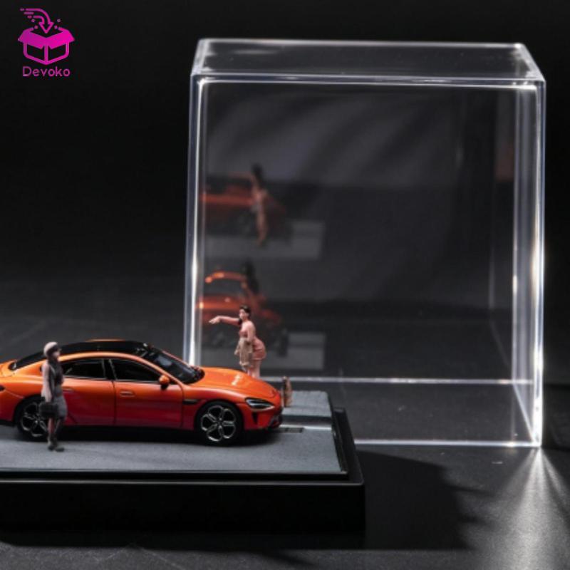 [chiwanji2mf] 1:64 Scale Miniature Street Platform อเนกประสงค์ Roadway Display Base Compact