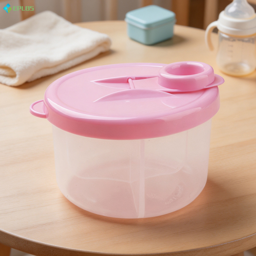 Easy-pour Baby- formula Box Easy To Clean & Refills Transparent Container For Home Travel