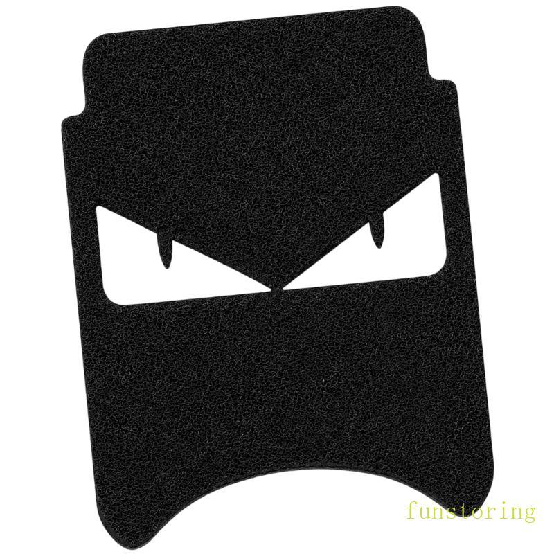 FUN Nazar Eye Textured PVC Footwell Mat สําหรับ Q80C Q85C ภายในฝุ่นและการควบคุมสิ่งสกปรก