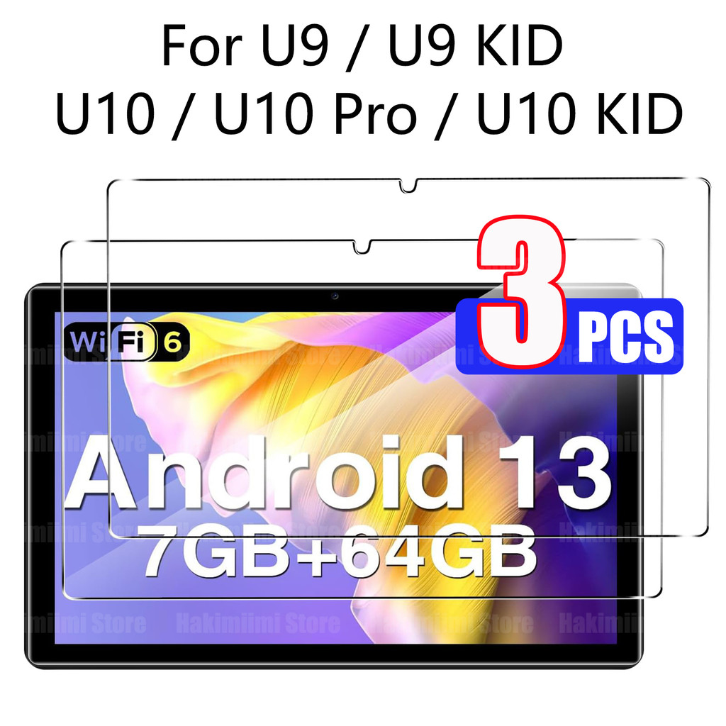 1‐3PCS กันน้ําสําหรับ Doogee U9 U13 U12 U11 U10 2025 pro HD ฟิล์มแก้วสําหรับ Doogee Tab G6 G5 E3 A9 