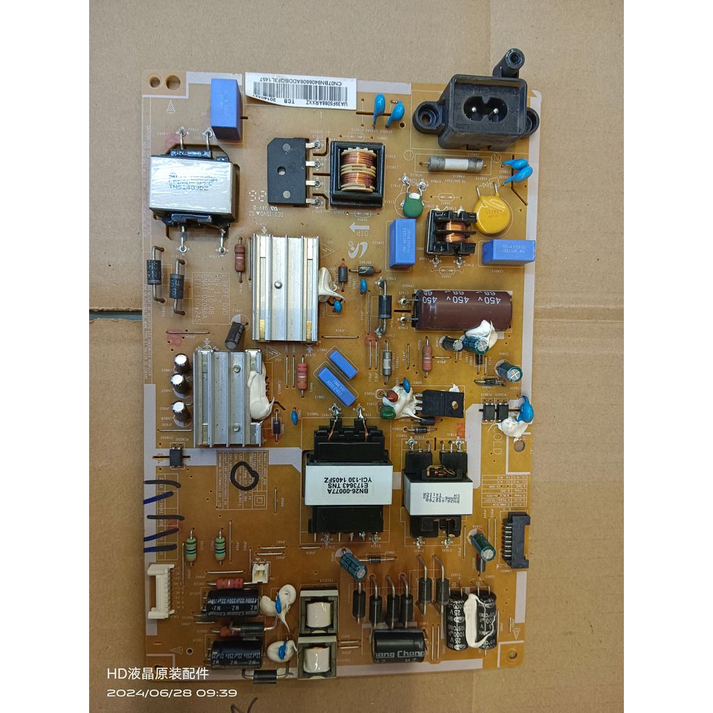 Original Samsung UA39F5088AR UA39F5088AJ Power Board BN41-02086A L39SFE-DVD