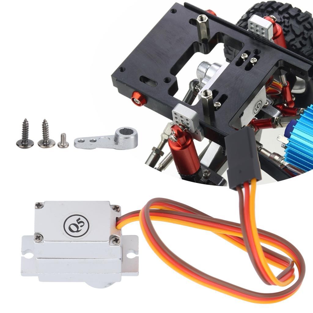 Treee 9G WPL B1 / B16 B24 B36 C1 C24 C34 Q60 Q61 Q65 MN 90/99 RC รถโลหะ Servo Rudder