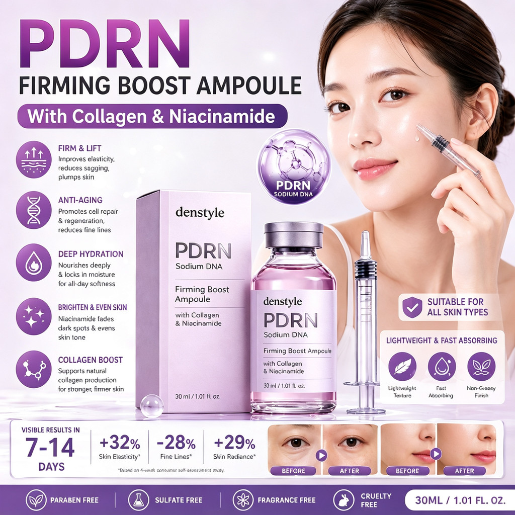 30ml Sodium DNA Ampoule – Hydrating Serum พร้อมคอลลาเจนเพื่อการให้ความชุ่มชื้นทุกวัน