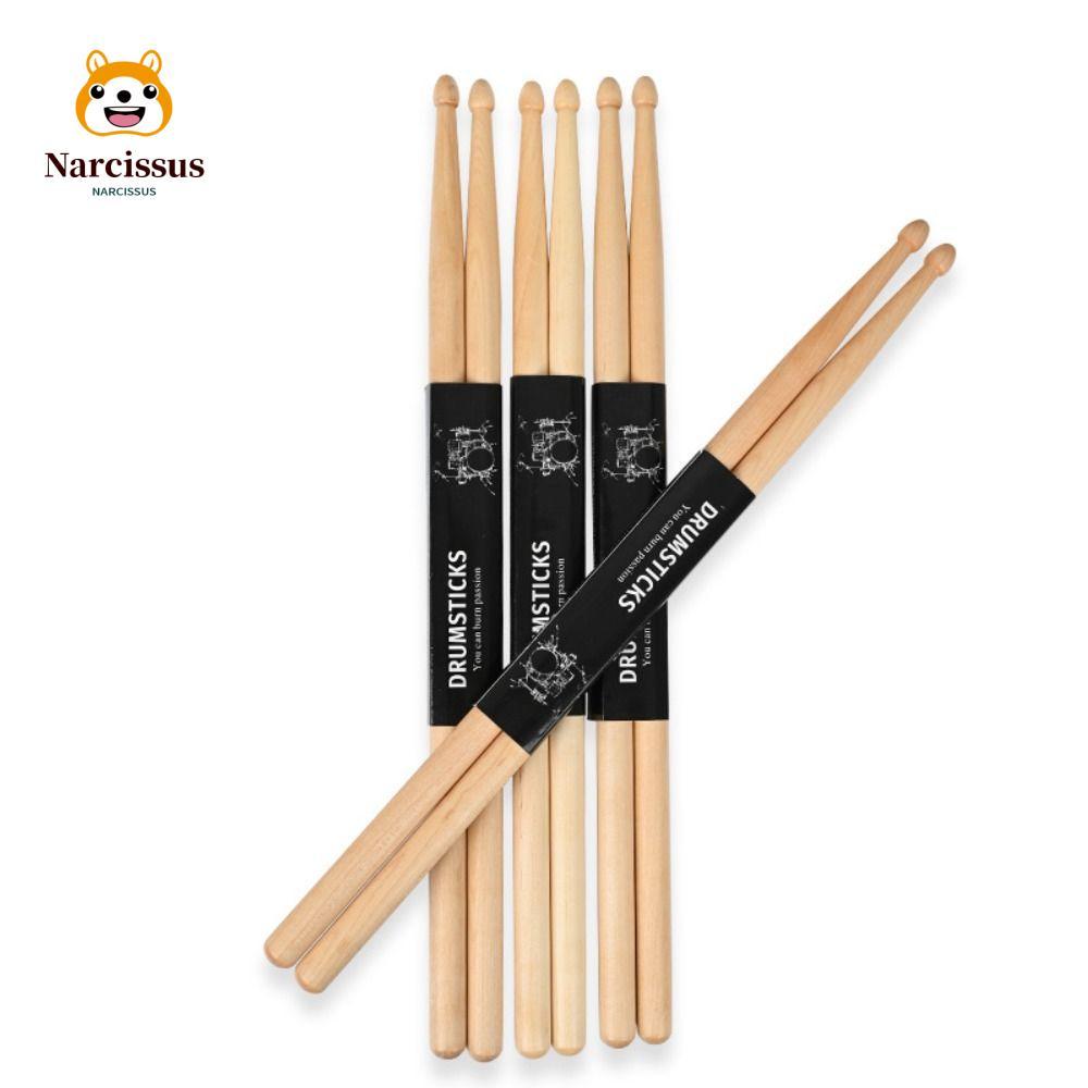 ไม้ตีกลอง NARCISSUS, ไม้ตีกลอง 5A/7A 1 คู่, กลองชุดกลองไม้โอ๊คคลาสสิก
