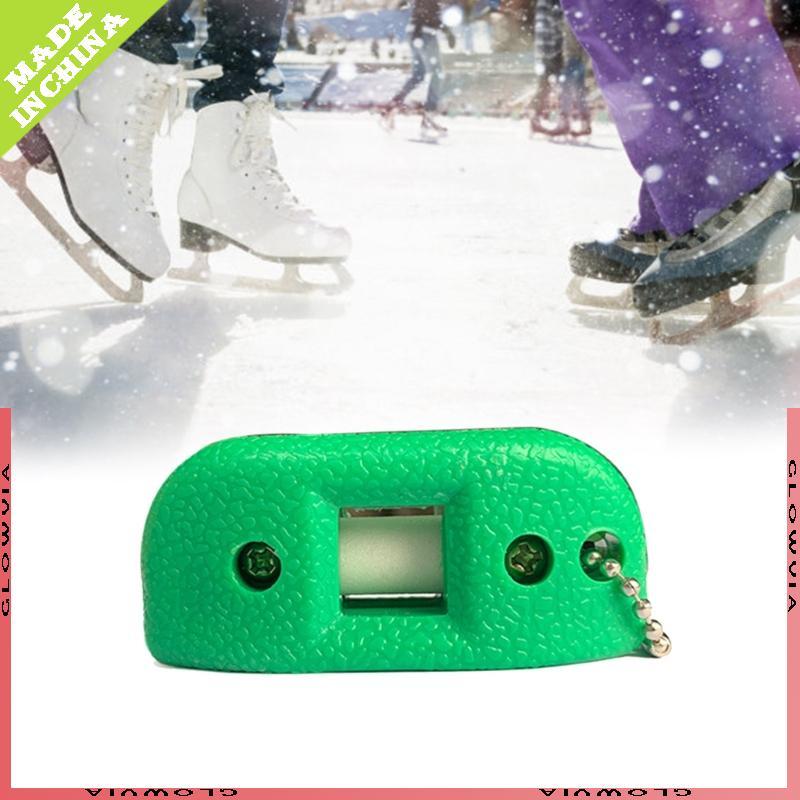 GLO Ice Skate Blade Sharpener Hockey Skate Sharpener แบบพกพาความกว้างปรับ Ice Skate Sharpener ชุดสํา
