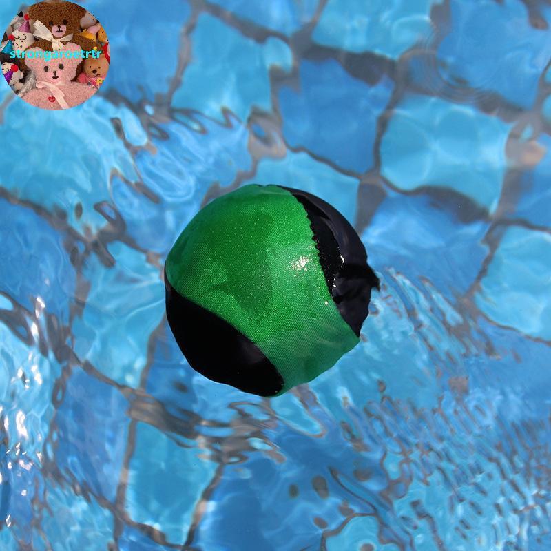 Strongaroetrtr น้ํา Bounce Ball สูง Bounce ลอยน้ําของเล่น Tear Resistance สําหรับชายหาดสระว่ายน้ําเด