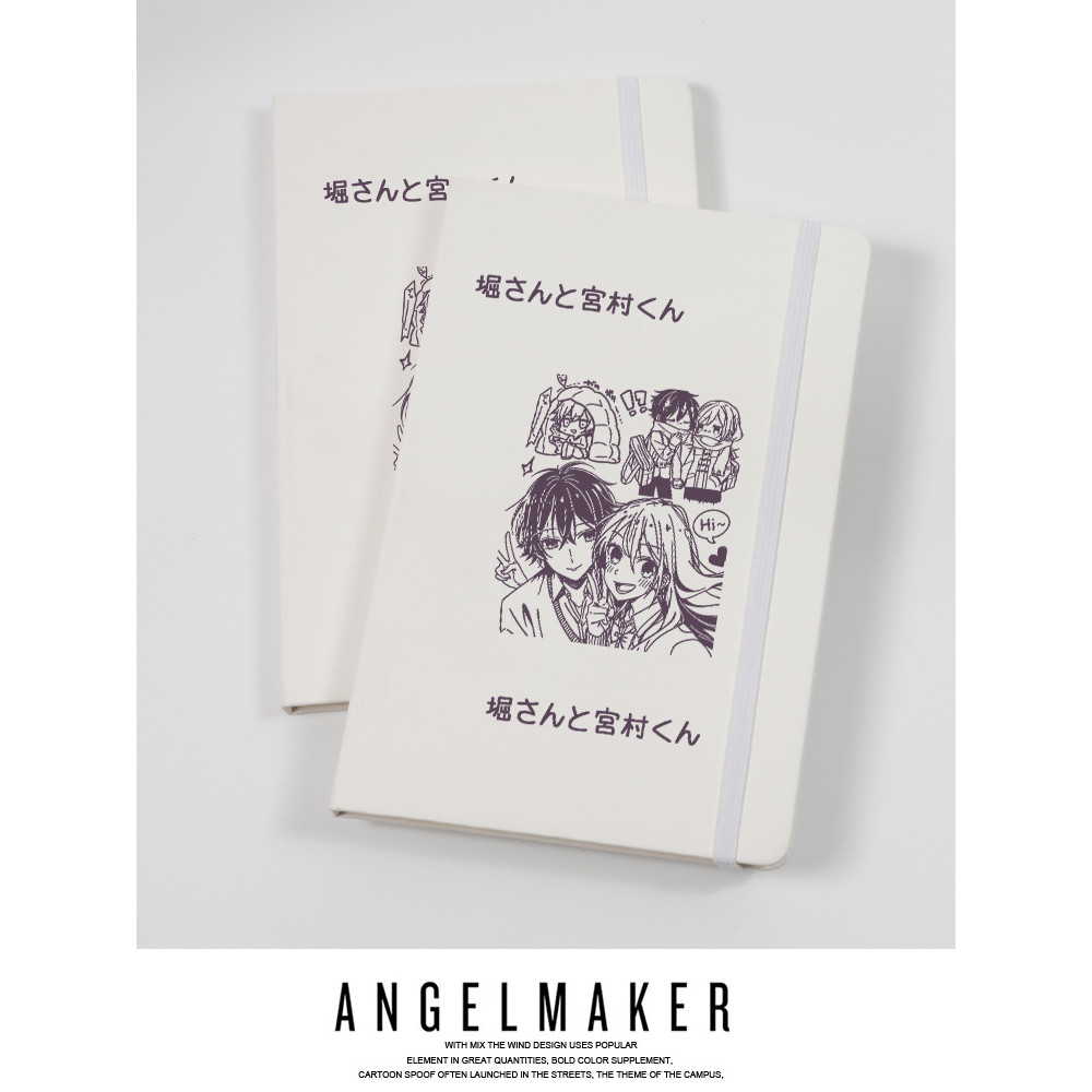 Hori และ Miyamura สินค้าอนิเมะ Hori Kyoto Miyamura Iei Doujin Taniko คู่มือสมุดบันทึก Notepad