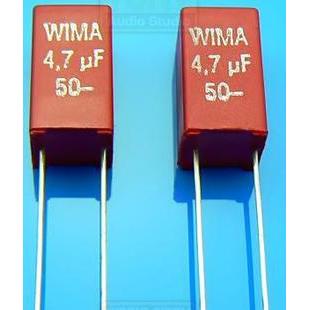 50v4.7 uf เยอรมันสีแดง Weima WIMA ตัวเก็บประจุยี่ห้อใหม่ 4.7 uf 50V 475