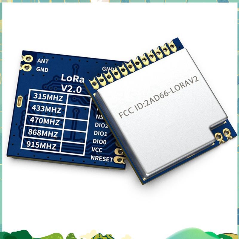 โมดูล LoRa1276 868MHz/915MHz Sx1276 อินเทอร์เฟซ SPI ระยะ 4KM 868MHz