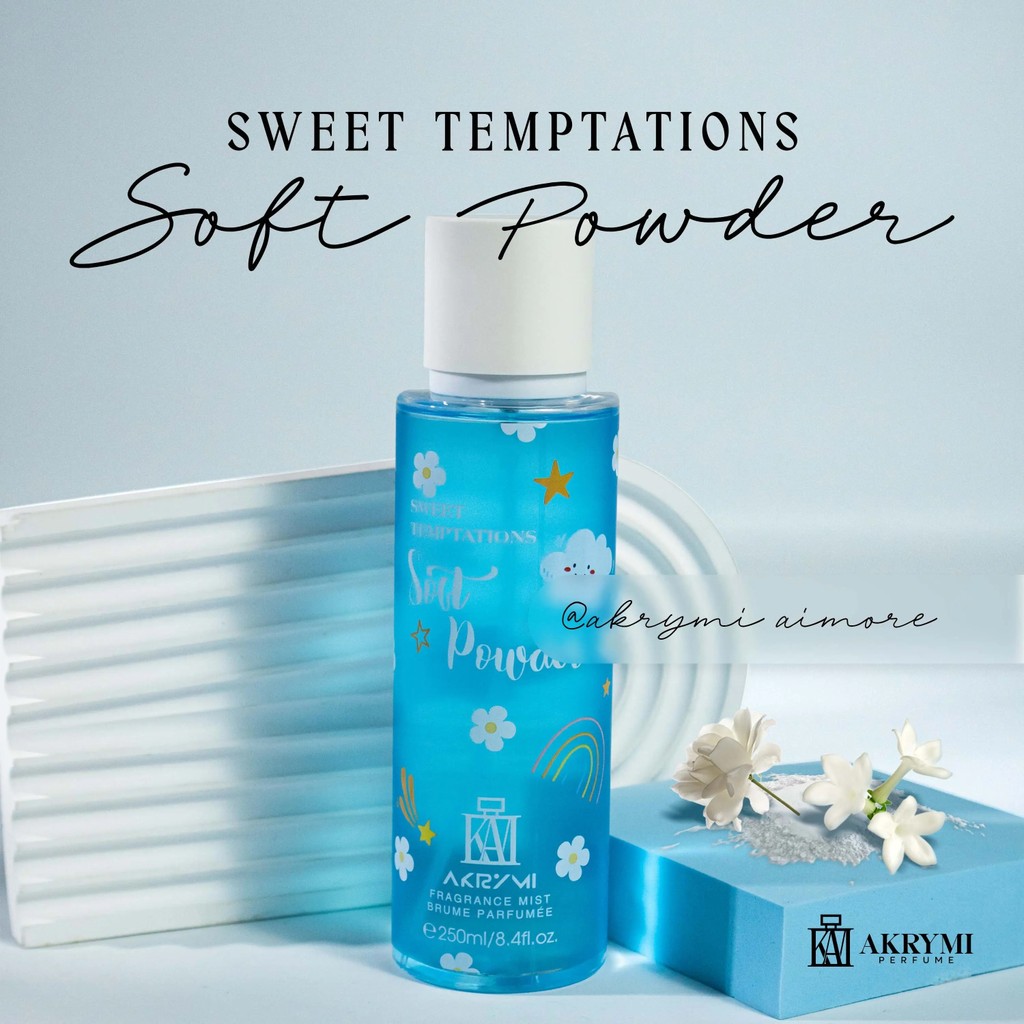 AKRYMI Soft Powder สเปรย์น้ําหอม 250 มล. เหมาะสําหรับ UniFresh Series สิ่งล่อใจยาวนาน