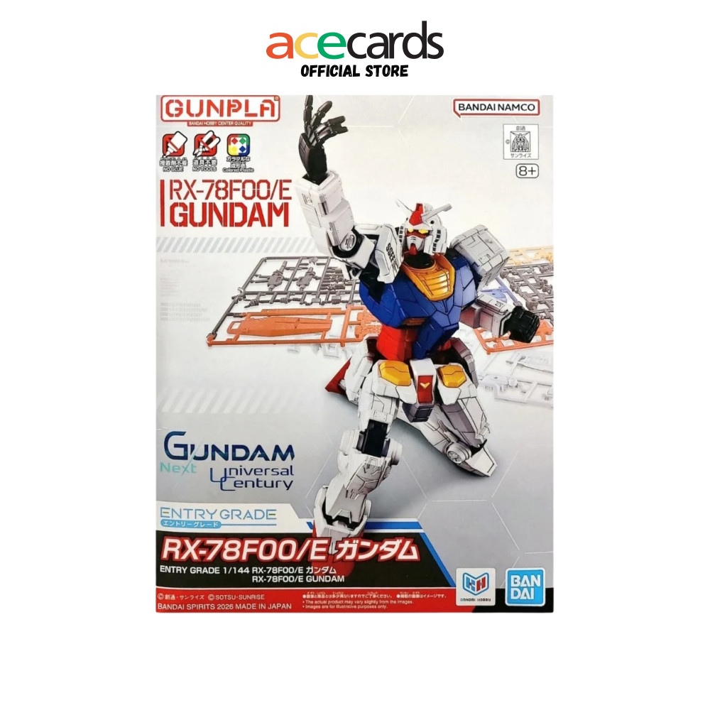 กันพลา Entry Grade 1/144 RX-78F00/E กันดั้ม