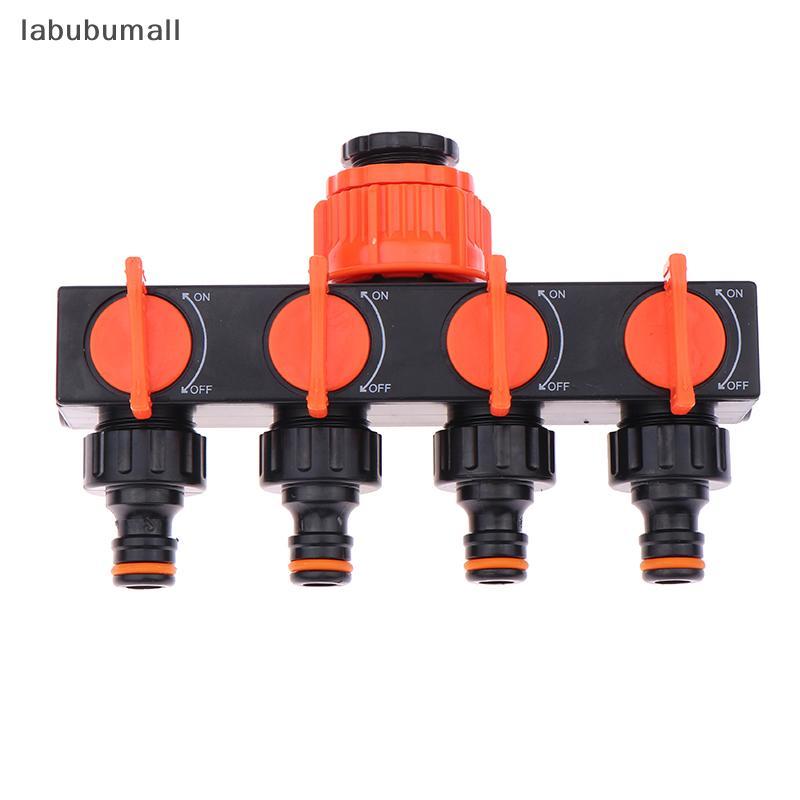 1ชิ้น diverter ก๊อกน้ำ4ทาง, สวิตช์วาล์วสี่ทางสำหรับเชื่อมต่อท่อน้ำ
