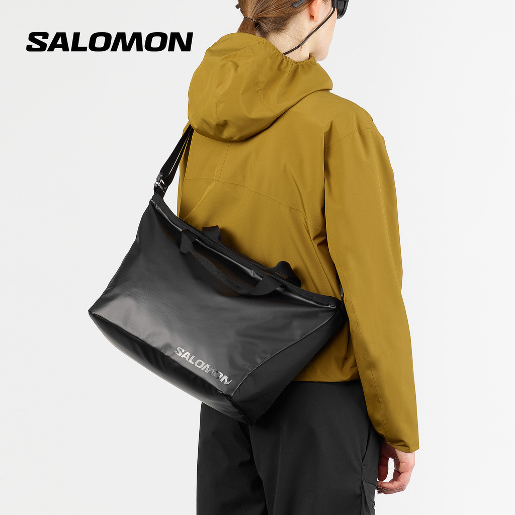 Salomon Salomon Salomon กระเป๋าสะพายอินเทรนด์กลางแจ้งกระเป๋าสะพายข้าง EXTENDED TOTEBAG SMALL