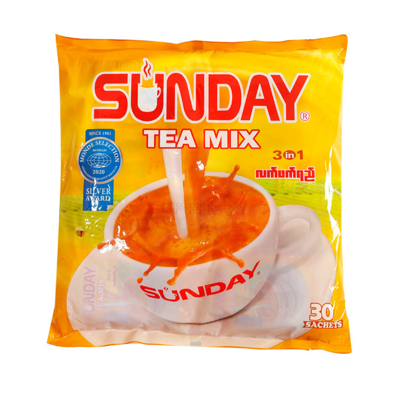 สินค้าใหม่ Myanmar Thailand Sunday Sunday Milk Tea Bag Afternoon Tea Milk Shop Commercial Instant Mi