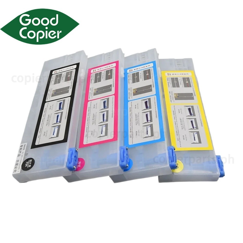 Eco Solvent Printer 220ml CISS ถังย่อยพร้อมลอยสําหรับตลับหมึกเครื่องพิมพ์ Format กว้าง