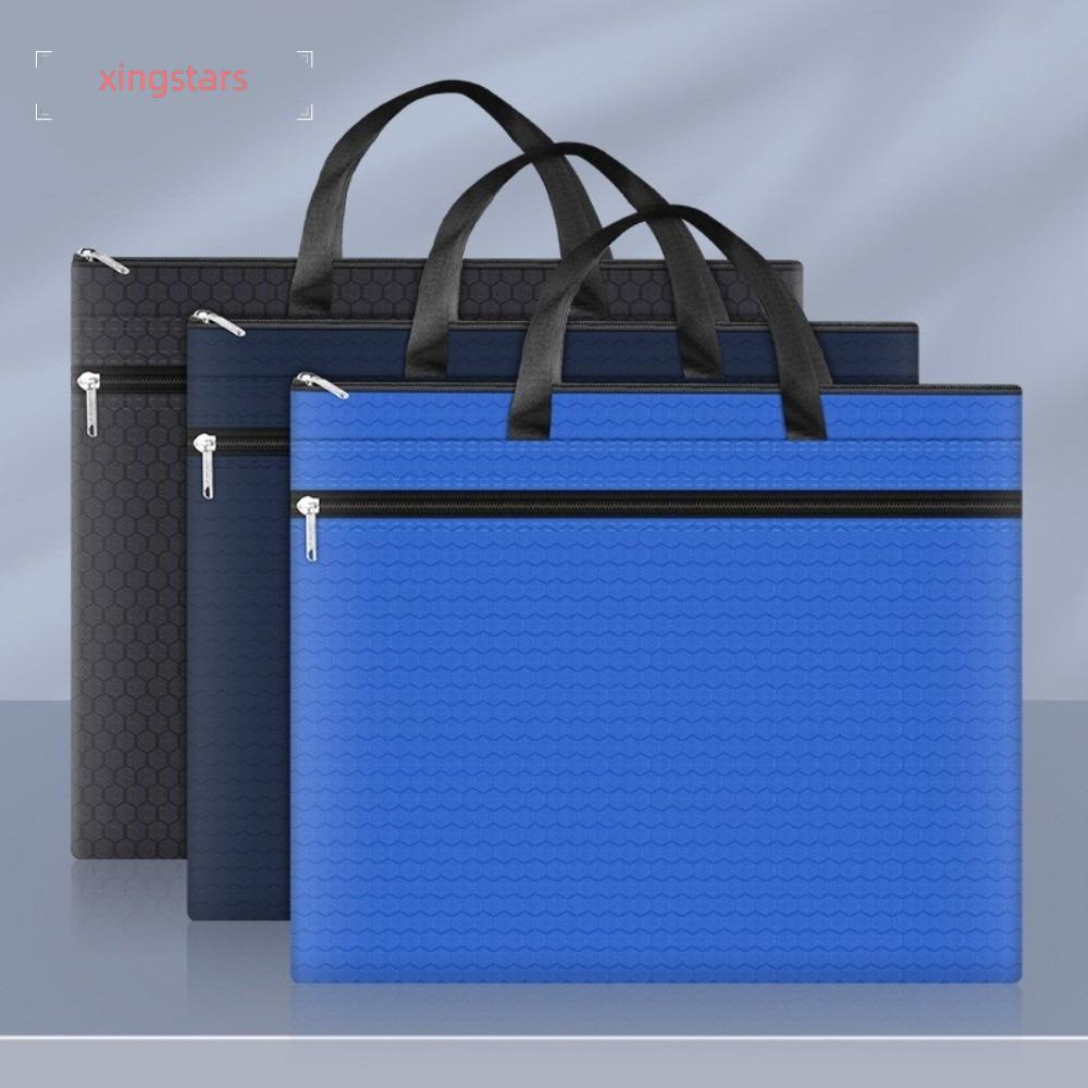 XINGSTARS Portfolio Tote Bag, with Handle Large Capacity A3 Document Bag, Durable A3 Cloth Art Carry