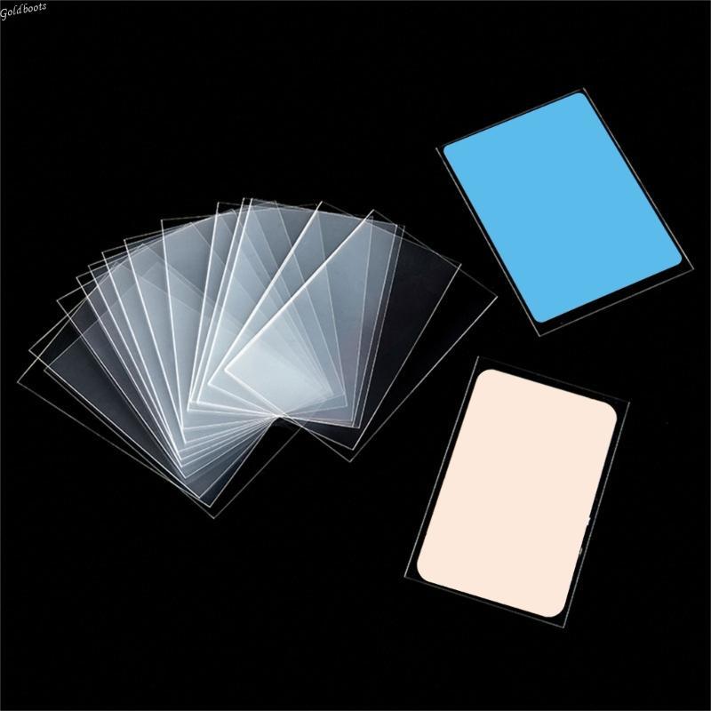 GB Clear Penny Card Sleeve สําหรับ Safeguarding Board และการ์ดเทรดดิ้ง 50 ชิ้น