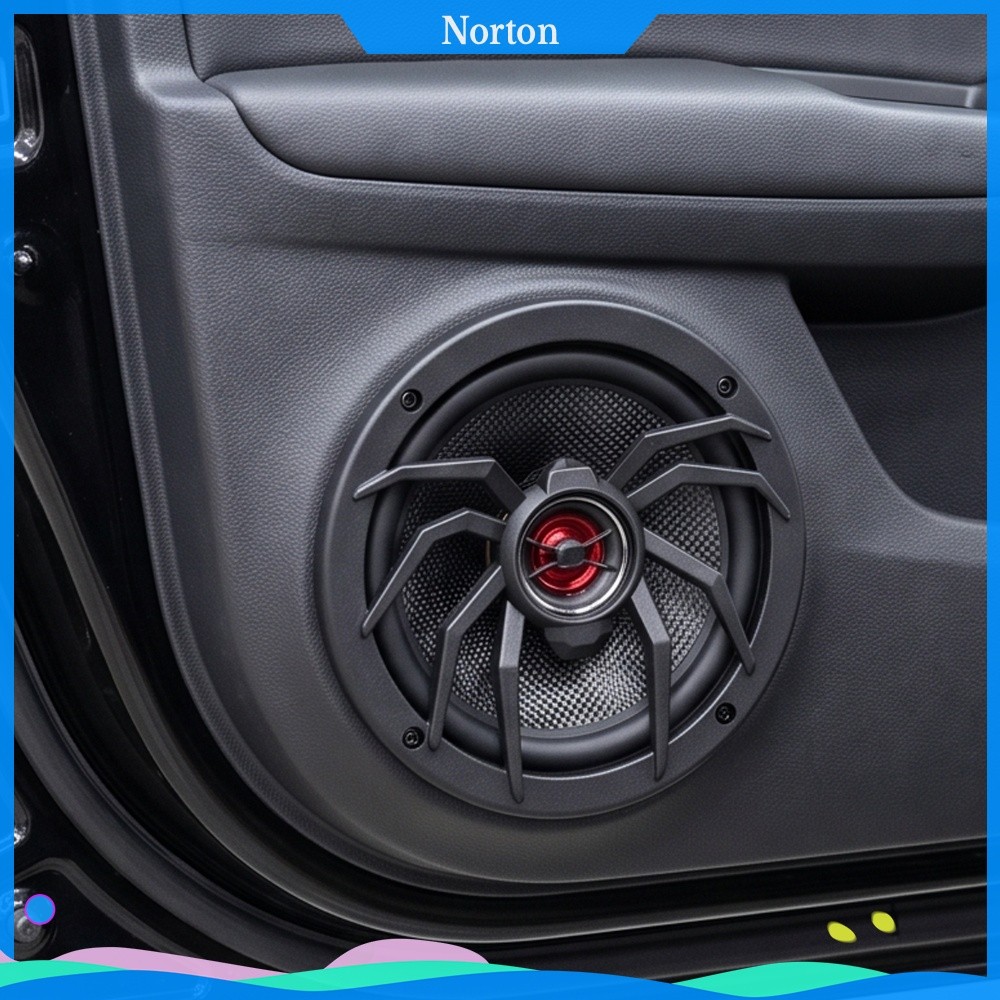 ❦HW 6.5 นิ้ว Spider ลําโพงรถยนต์เปลี่ยน 2-Way Coaxial 120W Peak 50W RMS 91dB 12V