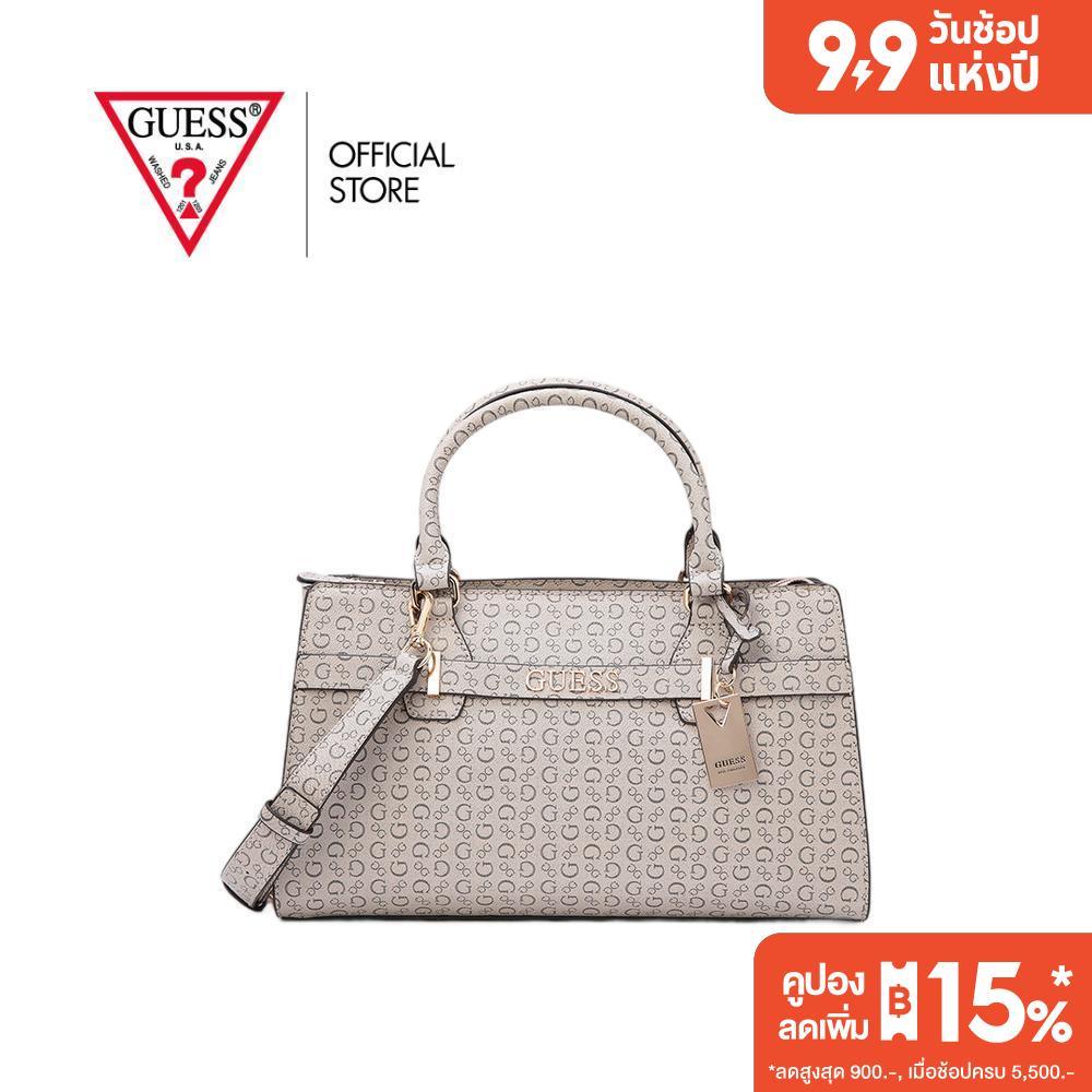 GUESS กระเป๋า รุ่น SG999406 ELDORIA SATCHEL สีเทา