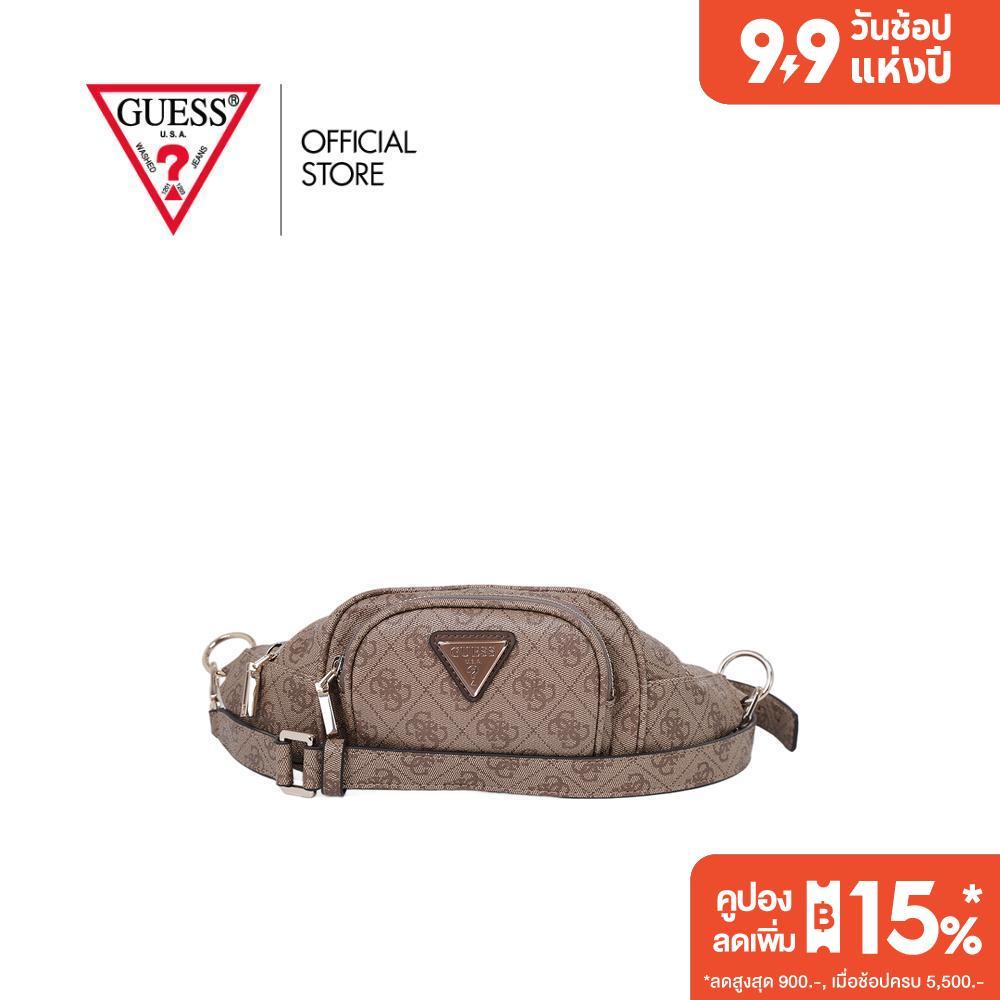 กระเป๋า GUESS รุ่น HB9211080 LATONA BELT BAG สีน้ำตาล