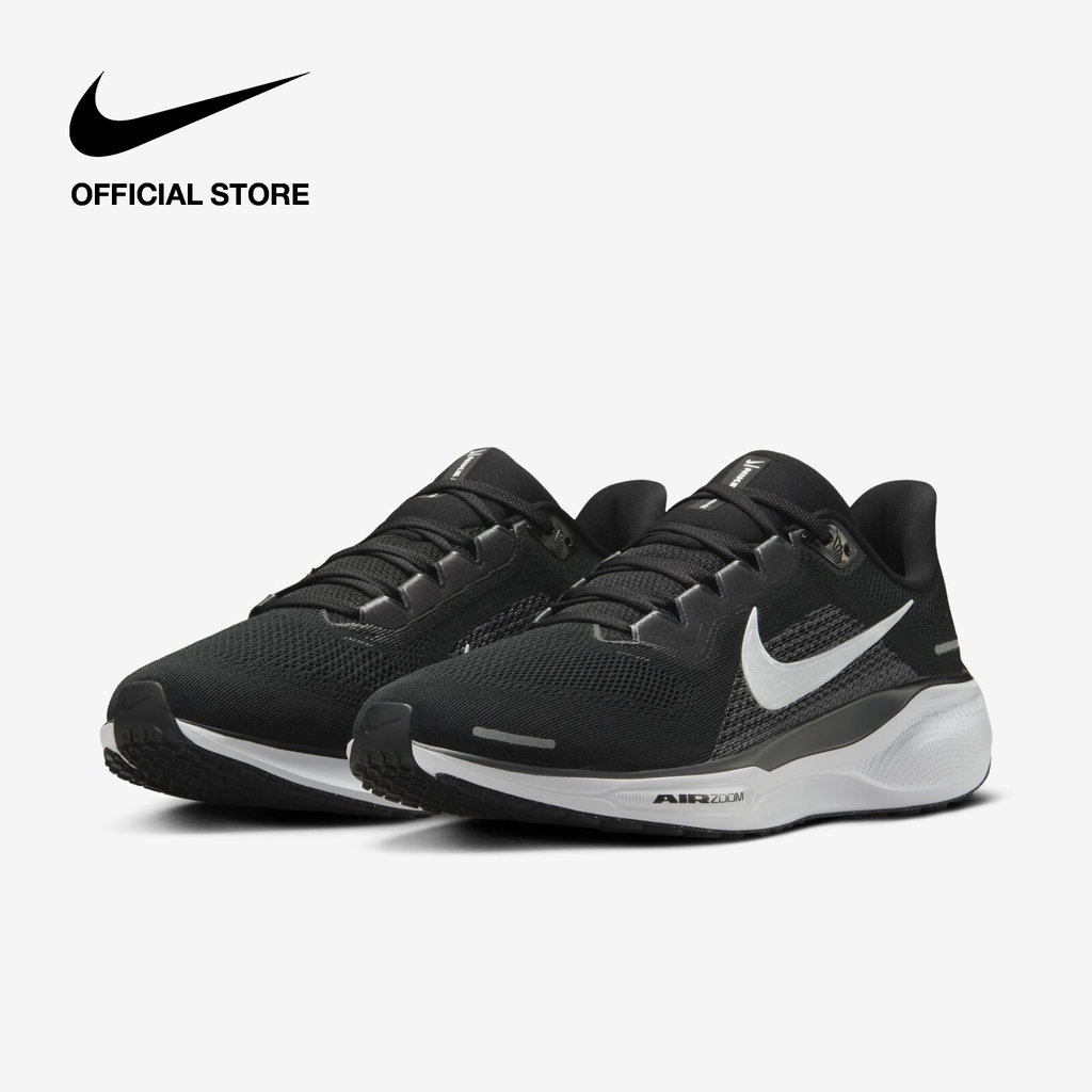 Nike Air Zoom Pegasus 41 Road รองเท้าวิ่งกันลื่นน้ําหนักเบา - สีดํา