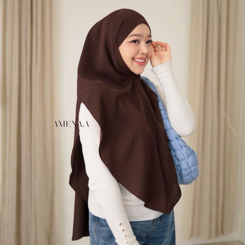 Angel Hijab ฮิญาบทรงนางฟ้าหน้าตุรกี ขนาดใหญ่ ผ้าเย็นใส่สบาย