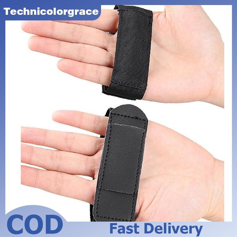 Technicolorgrace Aid Utensil Cuff Holder Strap Elastic Eating Assistance Cuff Spools Forks Fixing Ba