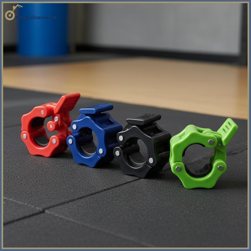 FOURSUN 25 มม.28 มม.Barbell Loing คลิปคอ Qui Release น้ําหนัก Fixing Nut Clamp Secure Hold สําหรับยิ