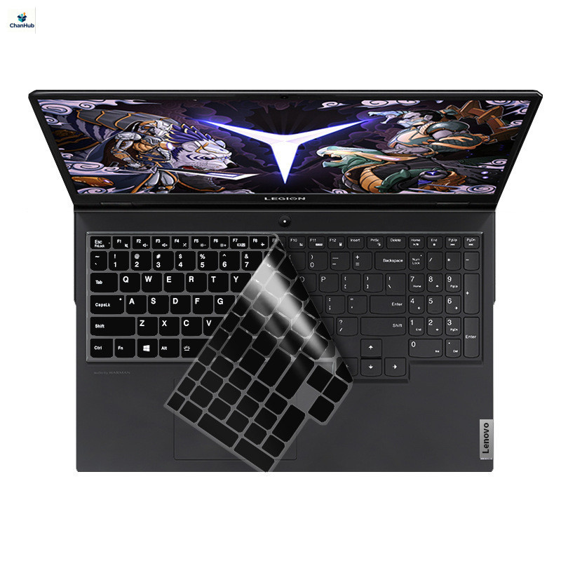 ฝาครอบคีย์บอร์ดสําหรับ Lenovo Legion R9000P R7000 Y9000P Y9000X,โปร่งใสTPUคีย์บอร์ดป้องกัน,กันฝุ่นกั