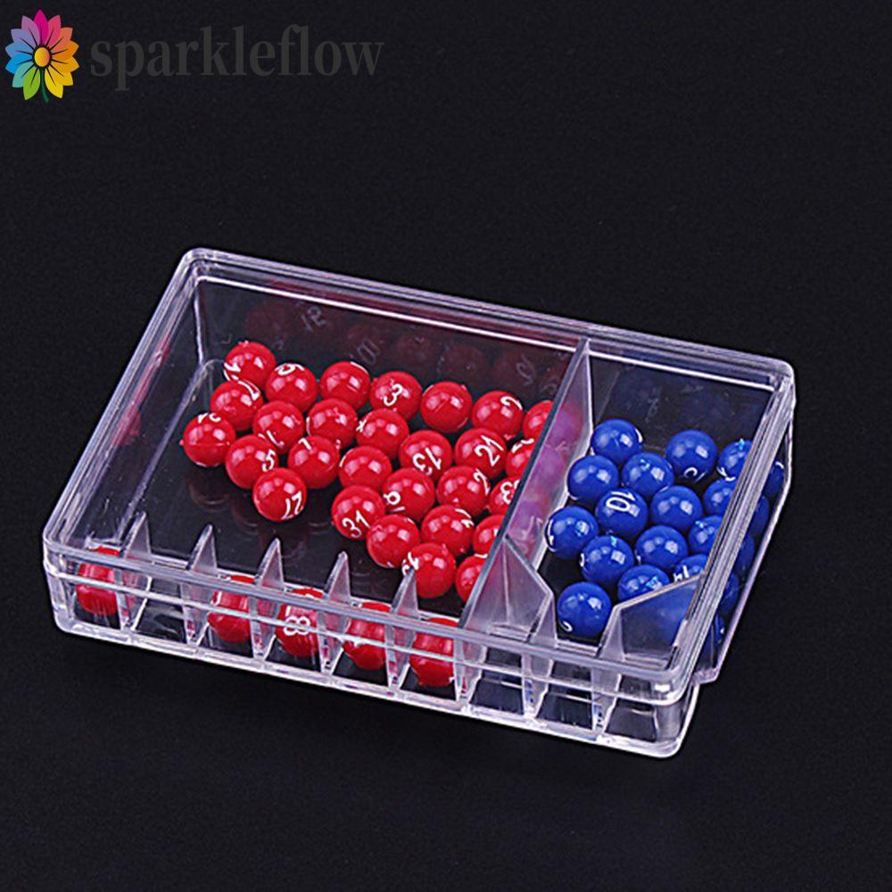 การหยิบจํานวน SPARKLEFLOW|Entertainment Portable Jackpot Easy Read Numbers 5+2 6+1 Party Game เกมบิง