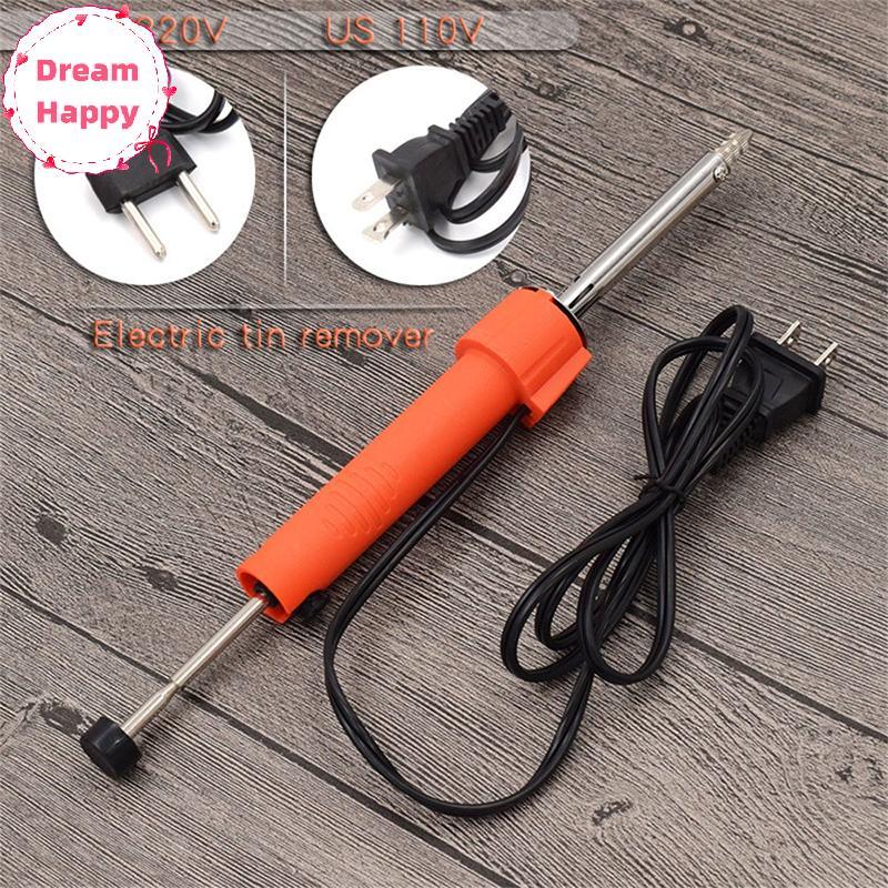 DreamHappy Electroptic สูญญากาศ Solder Suer 110-220V EU US ทนทาน Desoldering ปั๊มบัดกรีปากกาเหล็ก Dual Purpose Repair เครื่องมือ TH